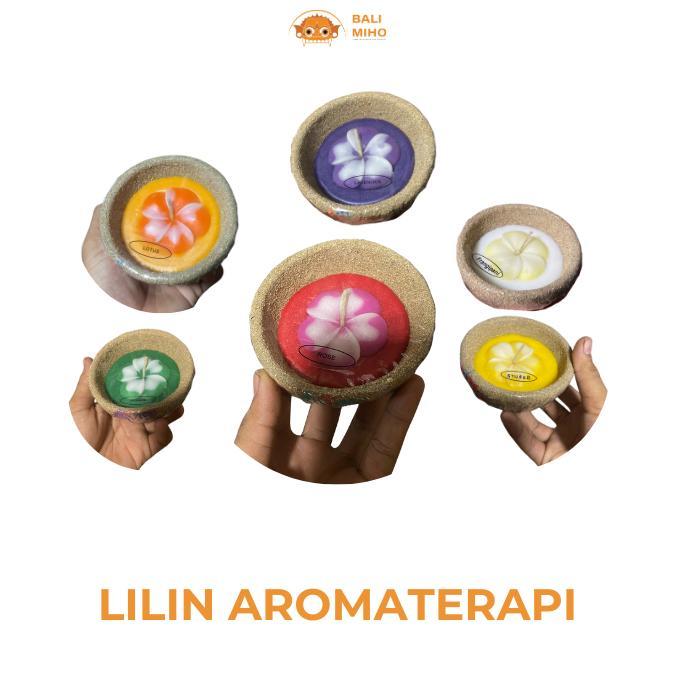 Tempat Lilin Aromaterapi dari Pasir - Wadah Lilin Pasir aromaterapi - Tempat Lilin bunga - Souvenir