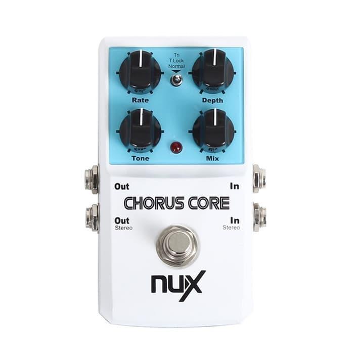 Nux Chorus Core White Effect Pedal Hh