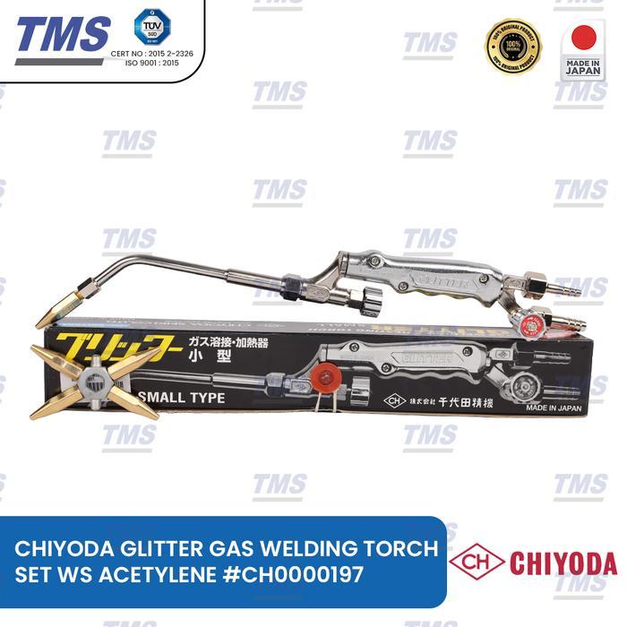 Glitter Gas Welding Torch Set WS Chiyoda For Acetylene #CH0000197 - Original
