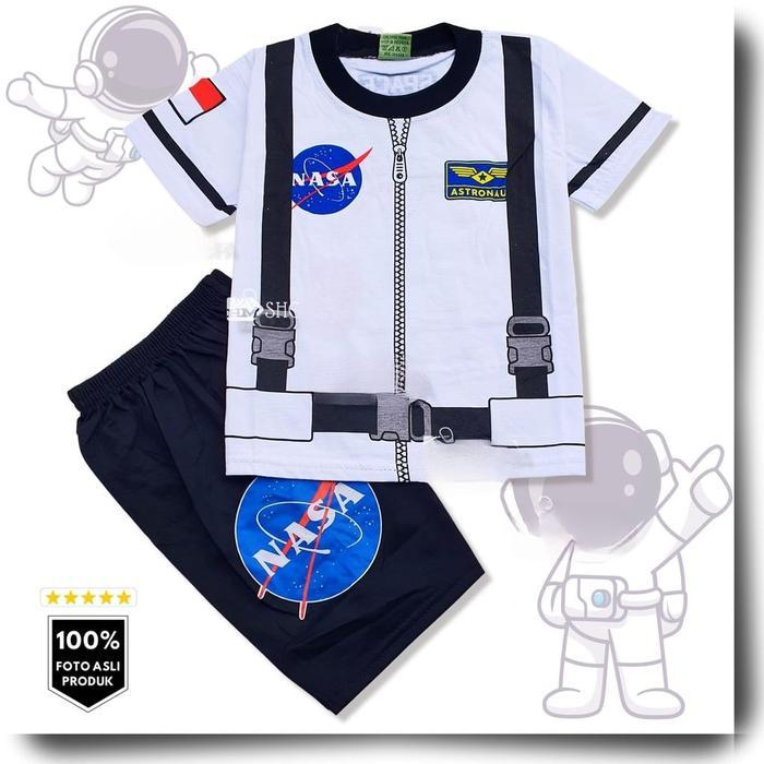 TERBARU SETELAN BAJU ANAK KOSTUM NASA ASTRONOT ORIGINAL