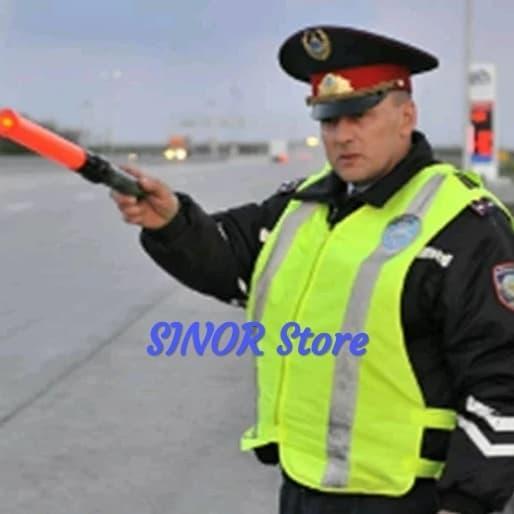 Lampu Lalu Lintas Tongkat Lalin Senter Polisi Stick Warning Light