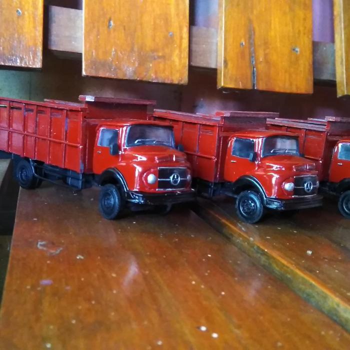 TERBARU miniatur truk mercy bagong