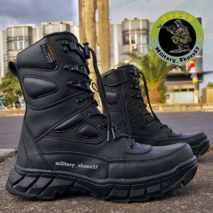 sepatu pdl tni polri satpam scurity satpol model venom safety boots original caanggo militery