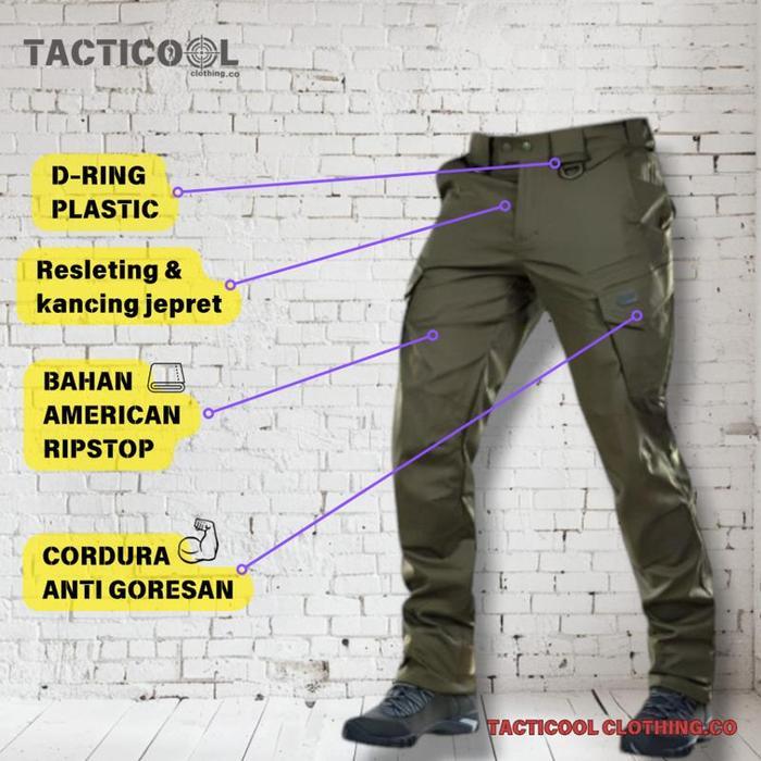 Celana Cargo Tactical Panjang Pria Cartenz M TAC Cargo 100% ORIGINAL Premium Outdoor Activities