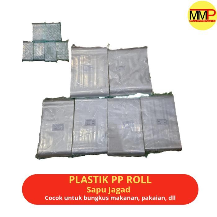 Plastik PP Roll / Plastik PP Bening / Plastik PP Rol Tebal 08