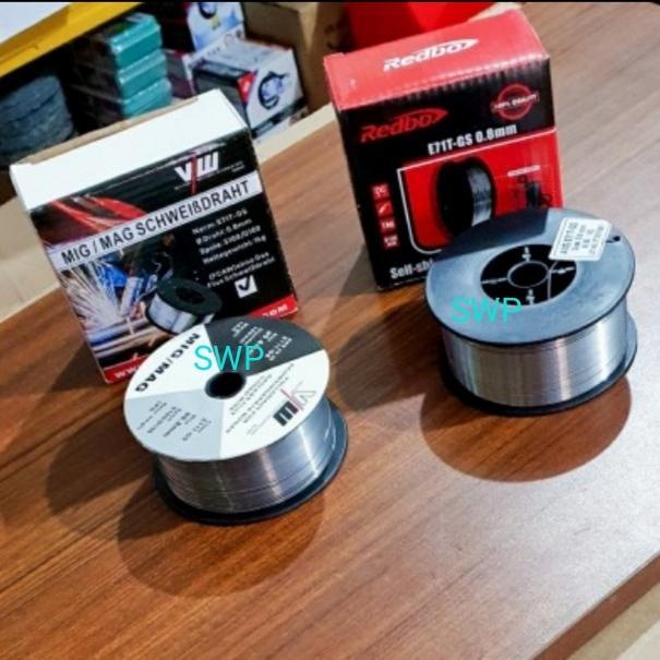 Kawat Las Mig Wire Tanpa Gas 1Kg/ Kawat Las Mig Gasless