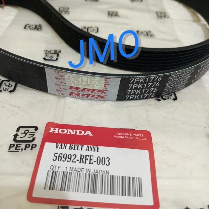 FANBELT VAN BELT TALI KIPAS HONDA ODYSSEY 2004-2008(7PK 1776) ORIGINAL newww