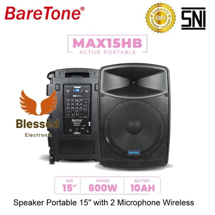 Promo Speaker Baretone 15 Inch MAX15HB MAX 15HB MAX 15 HB Spiker ORI
