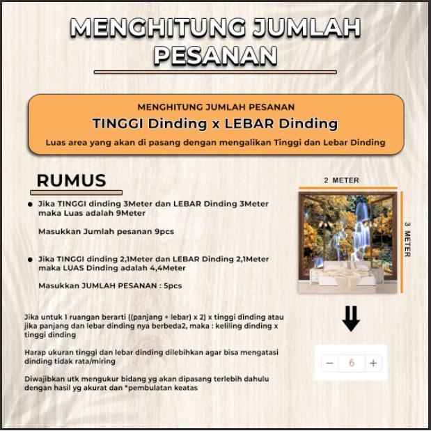 3D Wallpaper Custom Walpaper Kabah Sticker Stiker Dinding Mekah Kaabah Berkualitas