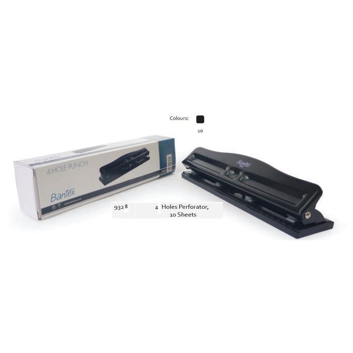 Bantex Perforator 3 Holes Black 9329 10