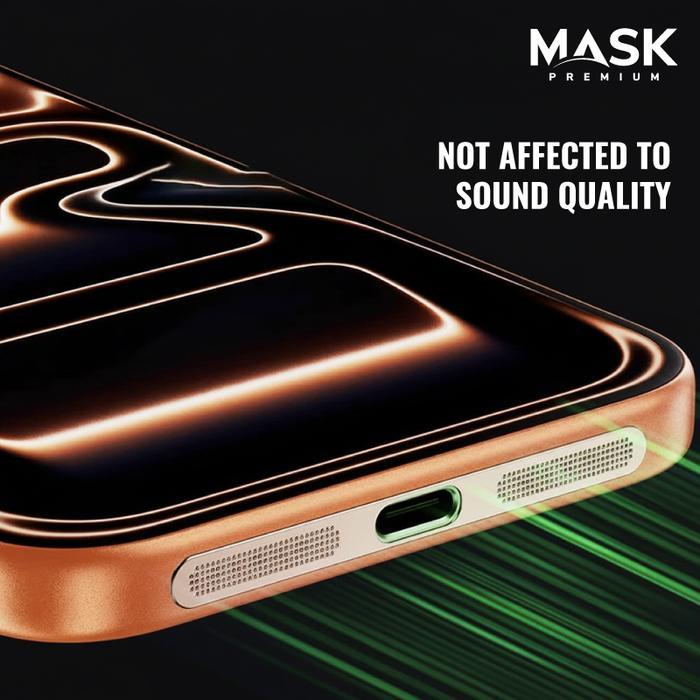 Mask Premium Dustproof Protection Speaker For Iphone 17 / 17 Air / 17 Pro / 17 Pro Max Pelindung
