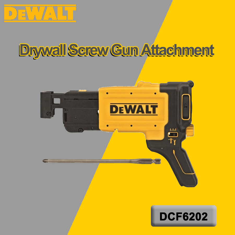 DEWALT DCF6202 Collated Drywall Screw Gun Attachment For Tight Corners Collated Screw Gun Attachment
