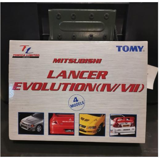 DISKON Tomica Limited TL Mitsubishi Lancer Evolution IV VII Set Evo