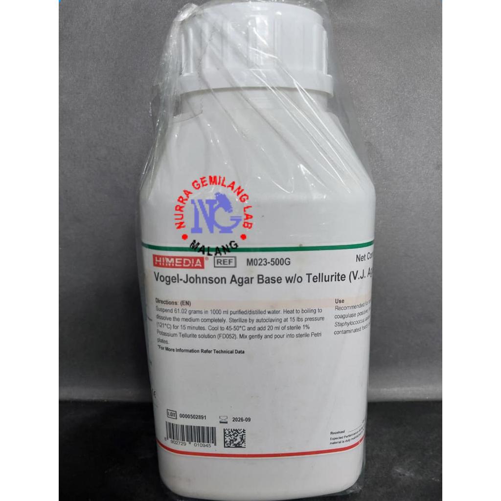 Vogel-Johnson Agar base (V. J. Agar) Himedia 500 gr M023-500G | Media Vogel Johnson