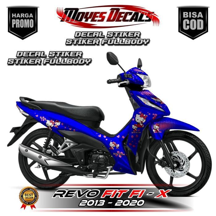 Decal Revo Fit Decal Revo Fit Injeksi Motif Kartun Hello Kitty