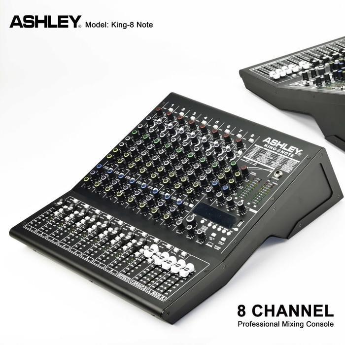 Mixer Audio ASHLEY KING 8 NOTE COMPRESSOR / MIXER ASHLEY KING NOTE8 Original 8 Channel