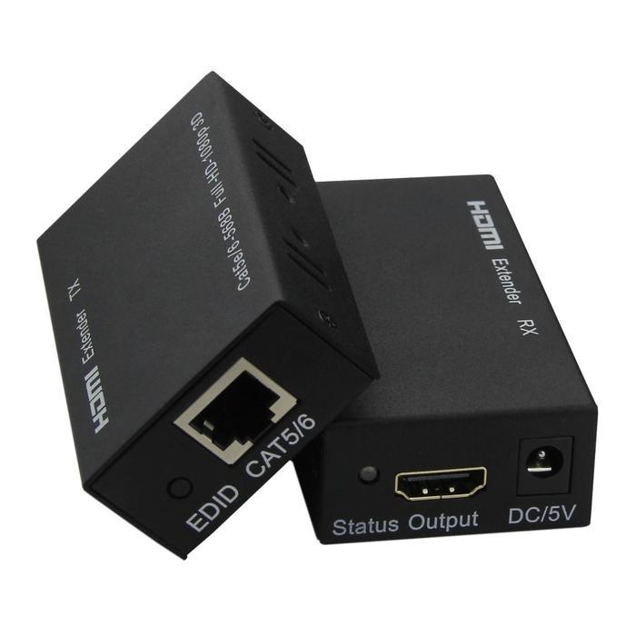 Hdmi Extender 100Meter Over Kabel Lan Rj45
