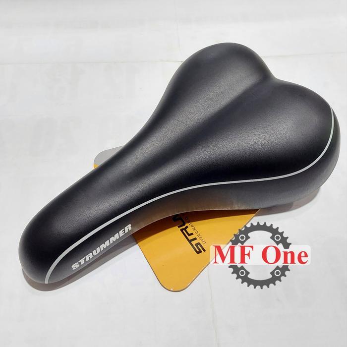 Sadel Gel Strummer 7313 Sadel Sepeda Empuk Lebar