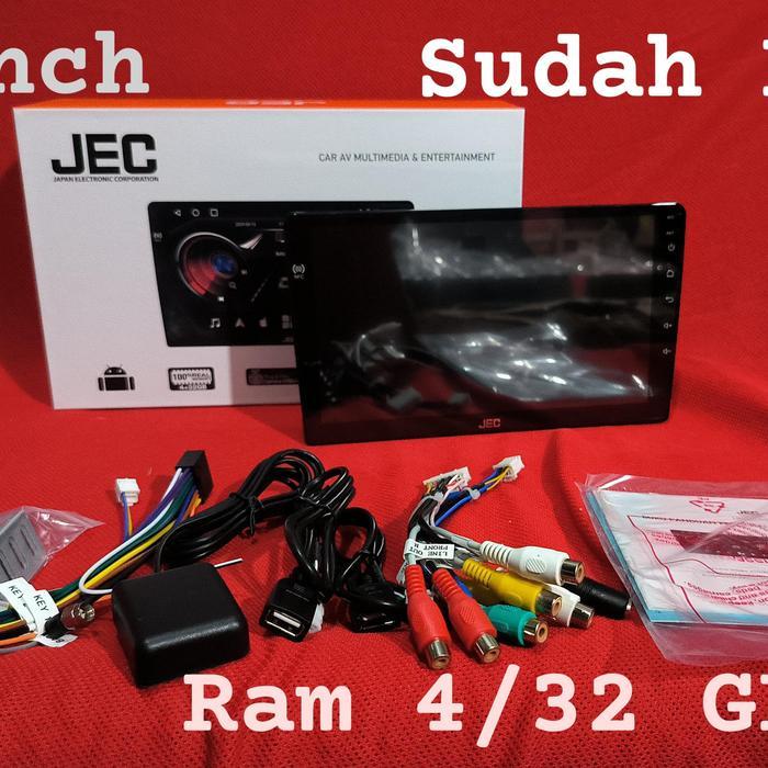 Head unit Android JEC Shisshio 9inch Ram 4/32 NFC