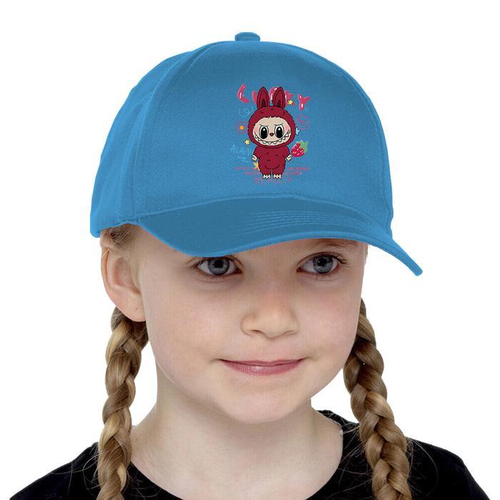 Topi Anak Labubu Boneka Lisa Blackpink Atasan Anak Laki-Laki Perempuan LBB-01