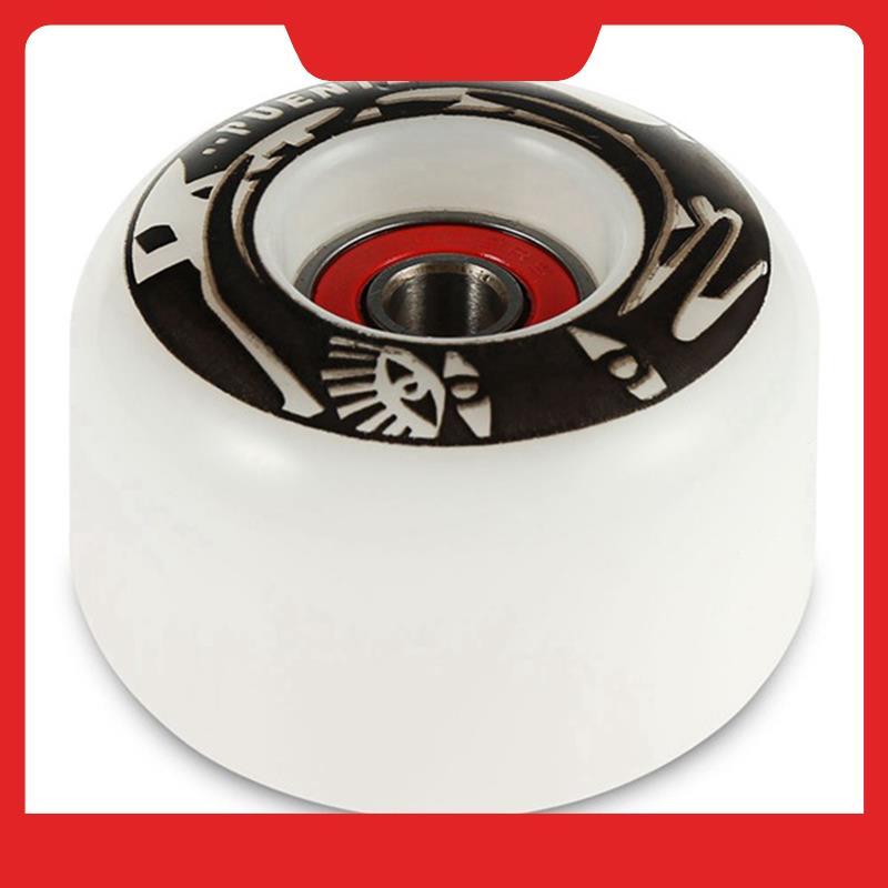NEW-PUENTE 4Pcs Set Skateboard Wheels Durable PU Skate Wheels Longboard Cruiser Wheels For Ollie