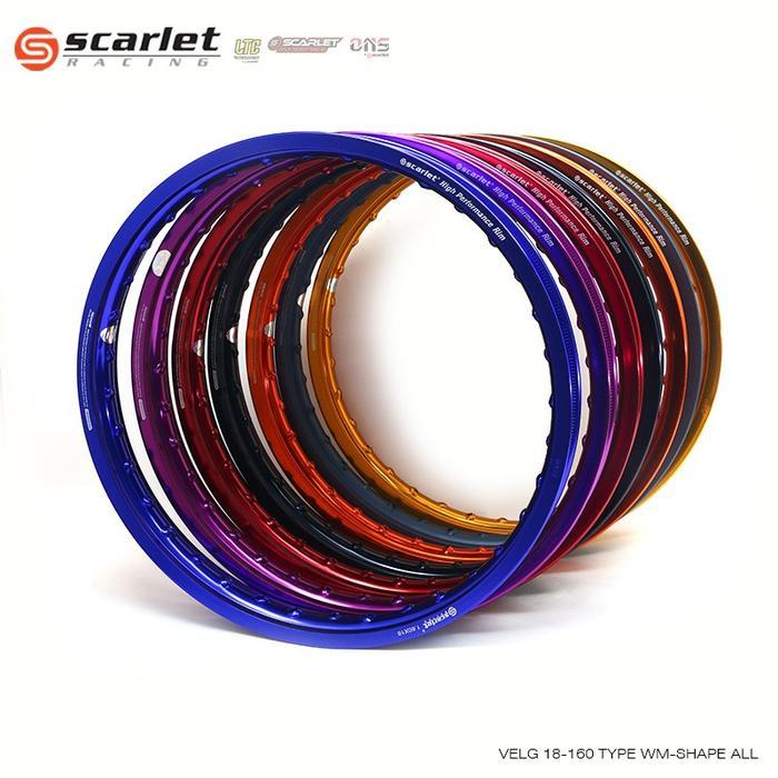 Scarlet Racing - Velg Pelk Motor Pelek Motorcycle Rim Aloy Ring 18 160