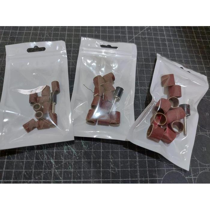 Amplas DRUM set STICK sanding pad amplas mini grinder drill amplas gerinda mini