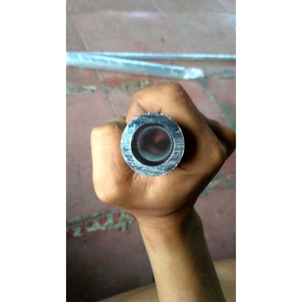 pipa dural aluminium OD 38 x ID 28 x 300 alumunium