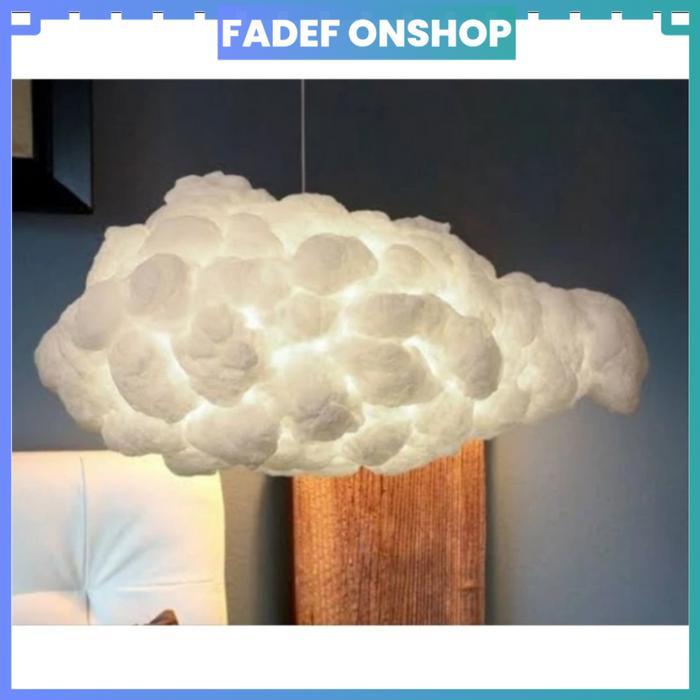 Dakron Kapas/Awan Estetic/Isi Bantal/Isi Boneka/Awan Dekorasi/Dekorasi Salju/Salju Pohon Natal/Awan