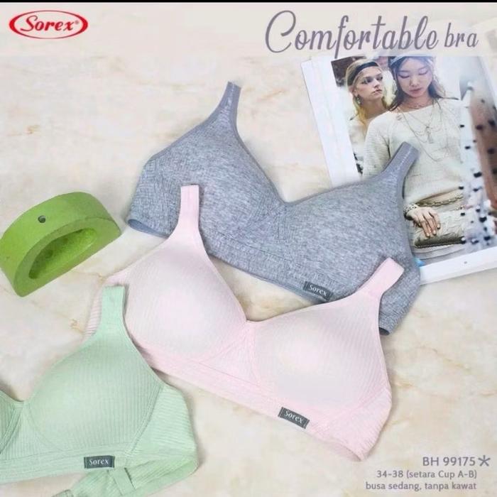 Bra Sorex minimizer pushup Young bra Wanita Bh Busa Tipiscomble sorex 99175 kait 3 tanpa kawat