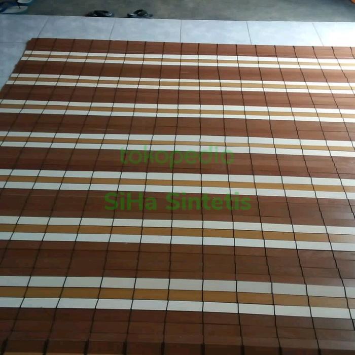 Krey Tirai Gulung Outdoor Penahan Panas & Hujan Pvc,Fiber 22M Pasti Ori