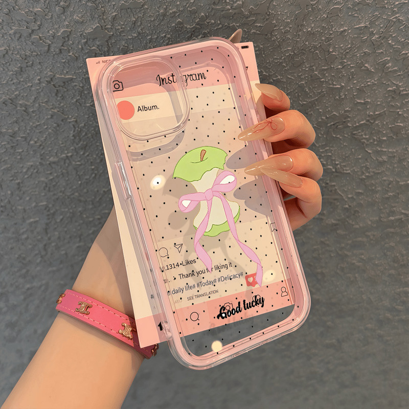 Terbaru Apple Lucky Case Hp Iphone 17 Pro Max 13 Pro Max15 Pro Max 15 Plus 11 14 Pro Max 13 Pro Max 