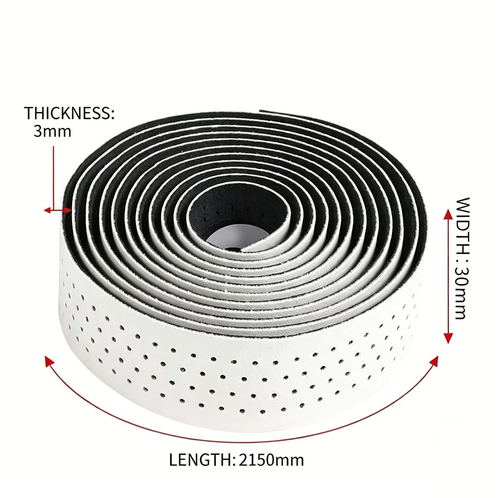 1Pair Road Bike Handlebar Tape Anti Slip Silicone Gel Handlebar Tape Shock Absorption Cycling Bar