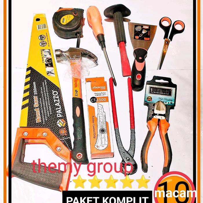 GRATIS ONGKIR PROMO TERBARU... PAKET PERALATAN TUKANG /PAKET HEMAT