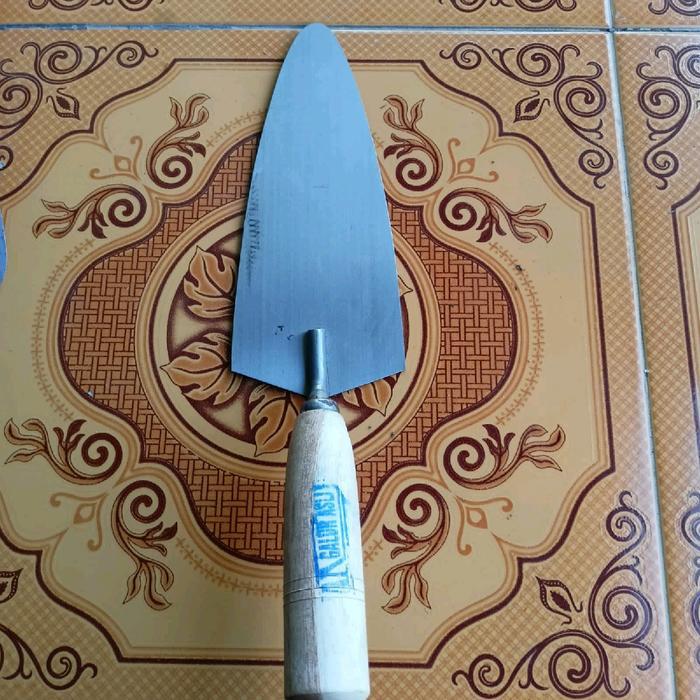 MURAH Sendok semen Asli baja Galur paku 4 Cetok galur