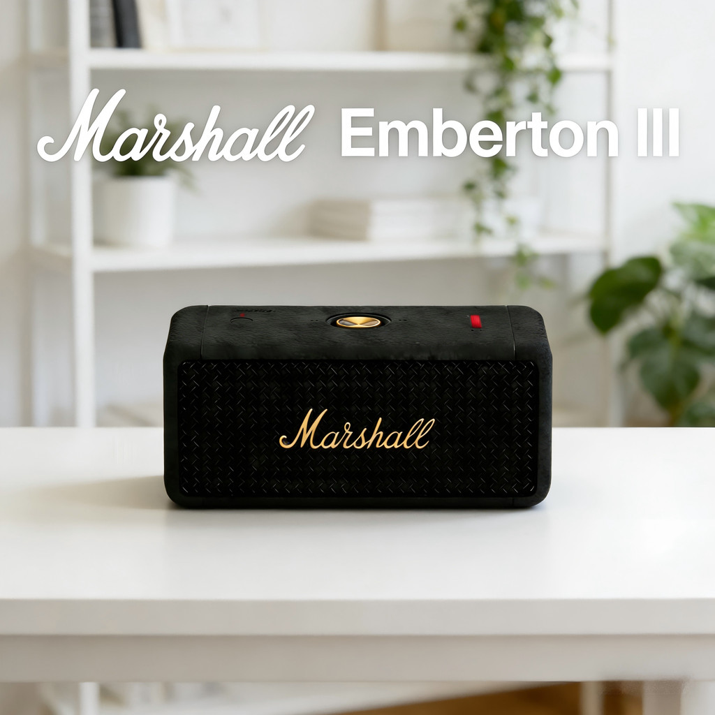 Marshall Emberton III Bluetooth Speaker Portable IPX7 Waterproof Wireless Stereo Bass Mini Speaker