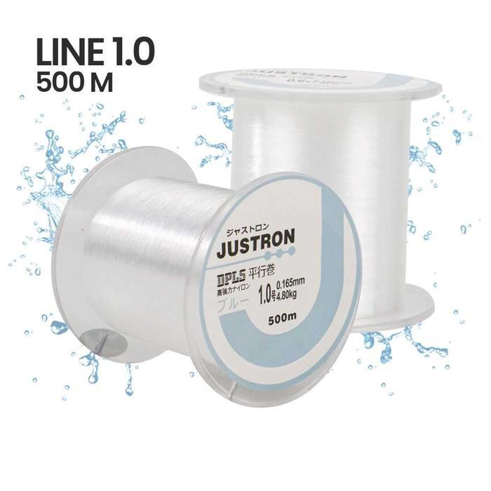 COD Tali Benang Senar Pancing Bahan Nilon Braided Panjang 500 Meter Super Kuat Anti Keriting Dan