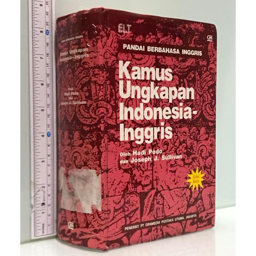 Kamus Ungkapan Indonesia - Inggris Hadi Podo
