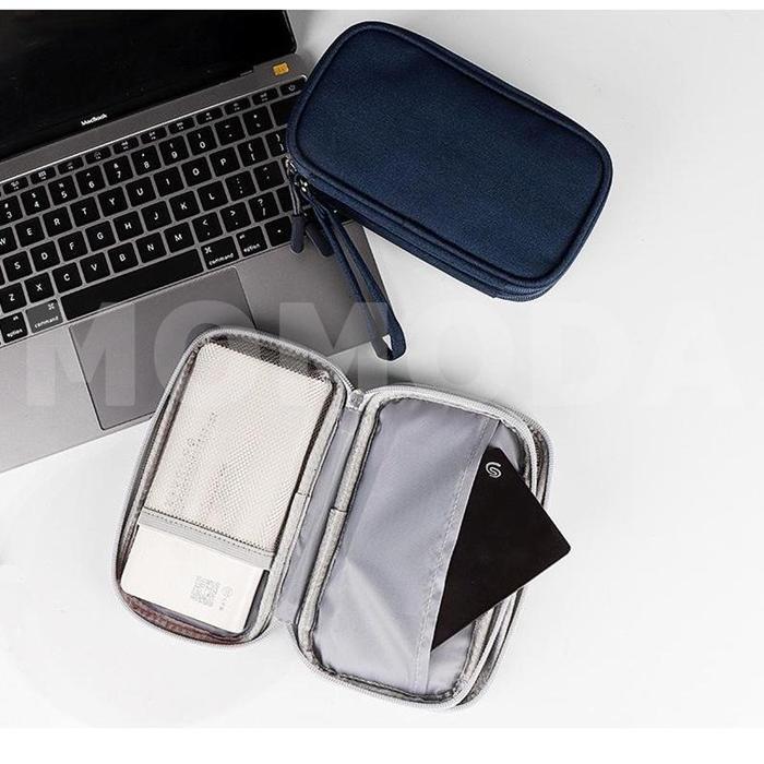 Tas Handphone / Tas Powerbank / Travel Organizer / Pouch HP Tas Gadget Travel Organizer Pouch