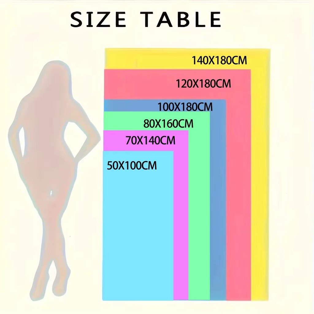 I Love K-Pop Beach Towel Purple Cartoon Idol Girls Flat Print Soft Bath Towel for Summer Travel