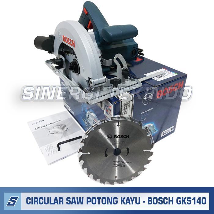 storejayabaru Mesin Gergaji Potong Kayu - BOSCH GKS130 GKS140 Circular Saw Sirkel GKS130 GKS 140