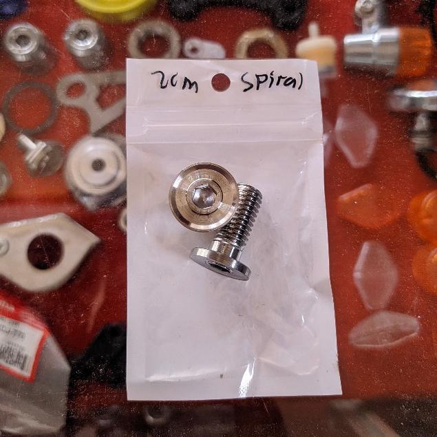BAUT M10 DRAT 14 SPIRAL STAINLESS HANDMADE (DRAT KASAR)