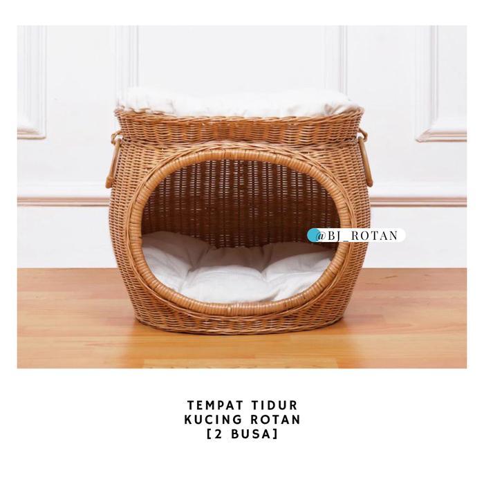 BEST TEMPAT TIDUR KUCING ROTAN TEMPAT TIDUR KUCING TINGKAT