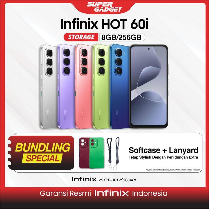 Infinix Hot 60i 8/256 GB 8GB 256GB HP NFC Smartphone Android