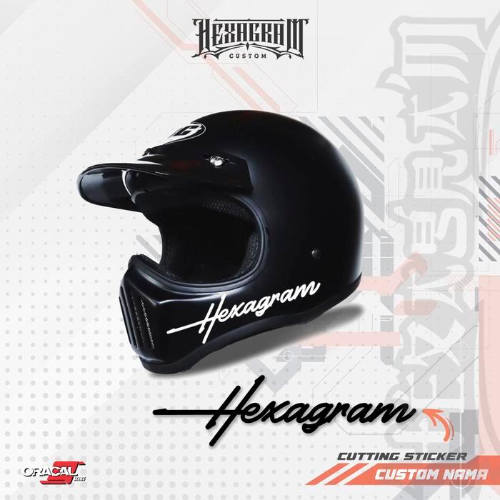 Cutting Sticker Custom Nama Stiker Cutting Custom Nama