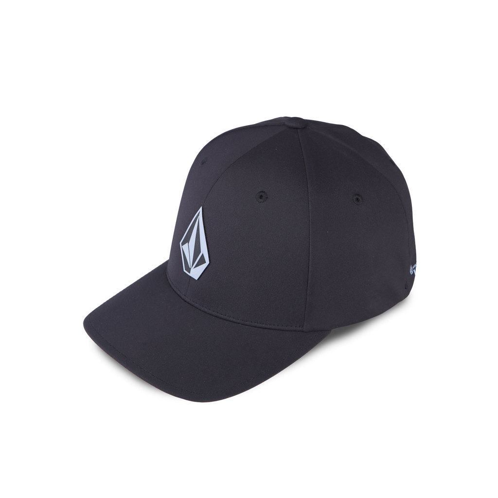 VOLCOM - MCP STONE TECH FLEXFIT DELTA HAT BLACK