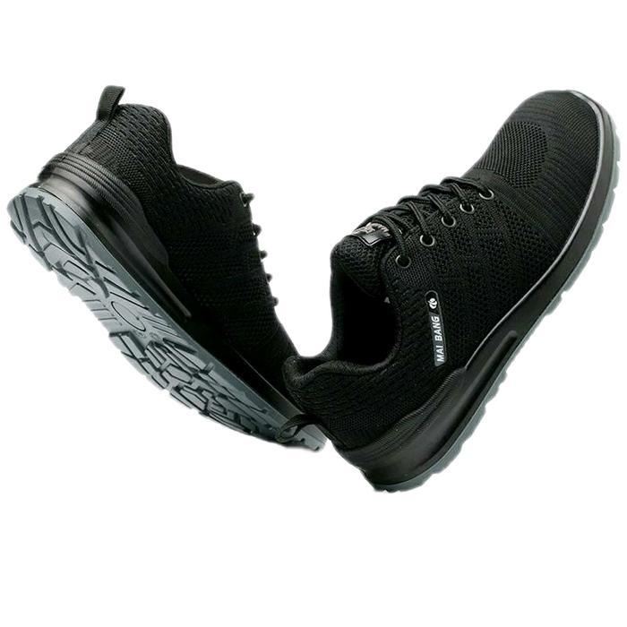 sepatu safety ujung besi sport ringan