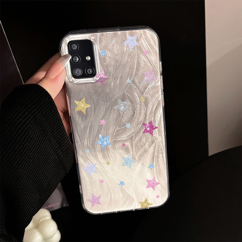 Casing Hp Samsung Galaxy A51 M40s Case Casing HP Softcase ponsel silikon tahan jatuh transparan caml