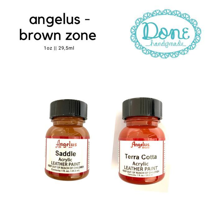 Leather paint angelus cat kulit acrylic paint fabric paint canvas brw