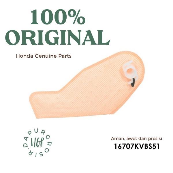 FILTER BENSIN FUEL PUMP VARIO KARBU , FILTER SET ORIGINAL AHM - 16707KVBS51